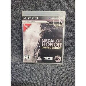 PS3 Medal of Honor -- Limited Edition (Sony PlayStation 3, 2010) Tested
